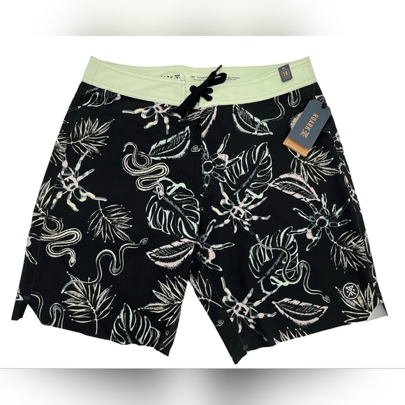 Roark Men's Passage Primo Tropakill Boardshort Swim Trunk Size 33" NEW - Picture 1 of 2